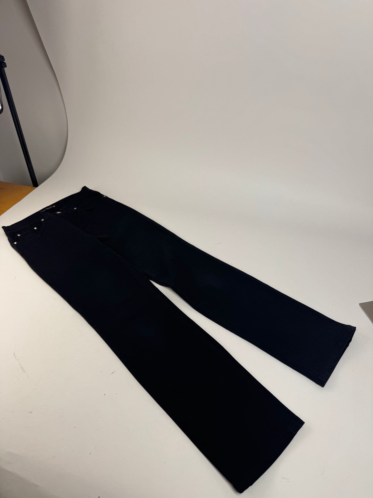 Vintage Versace Cotton Pants Black M