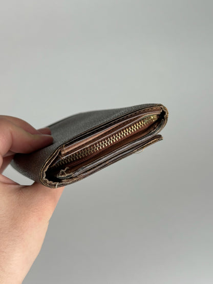 Vintage Louis Vuitton Leather monogram Wallet brown