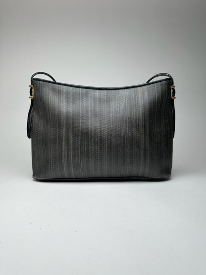 Vintage Givenchy Leather bag black gray