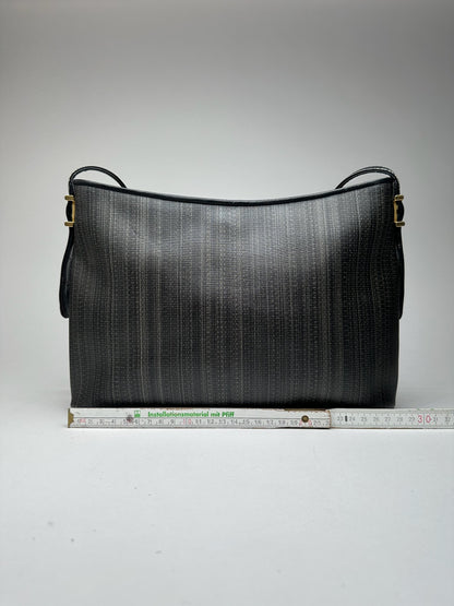 Vintage Givenchy Leather bag black gray