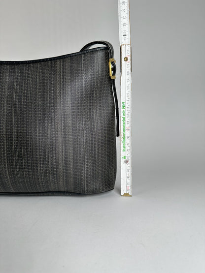 Vintage Givenchy Leather bag black gray