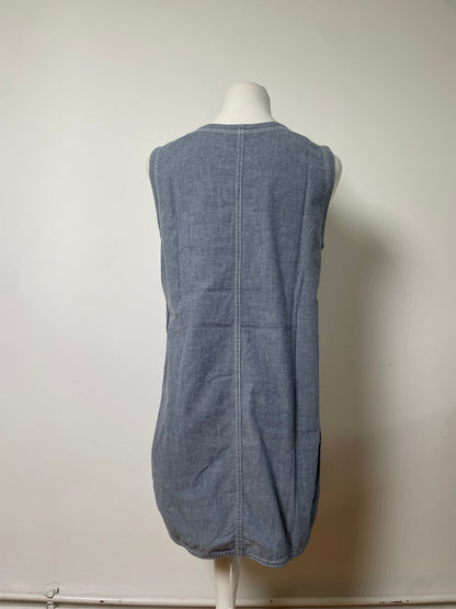 Vintage Issey Miyake Cotton Tunic Light Blue M