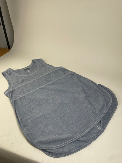 Vintage Issey Miyake Cotton Tunic Light Blue M