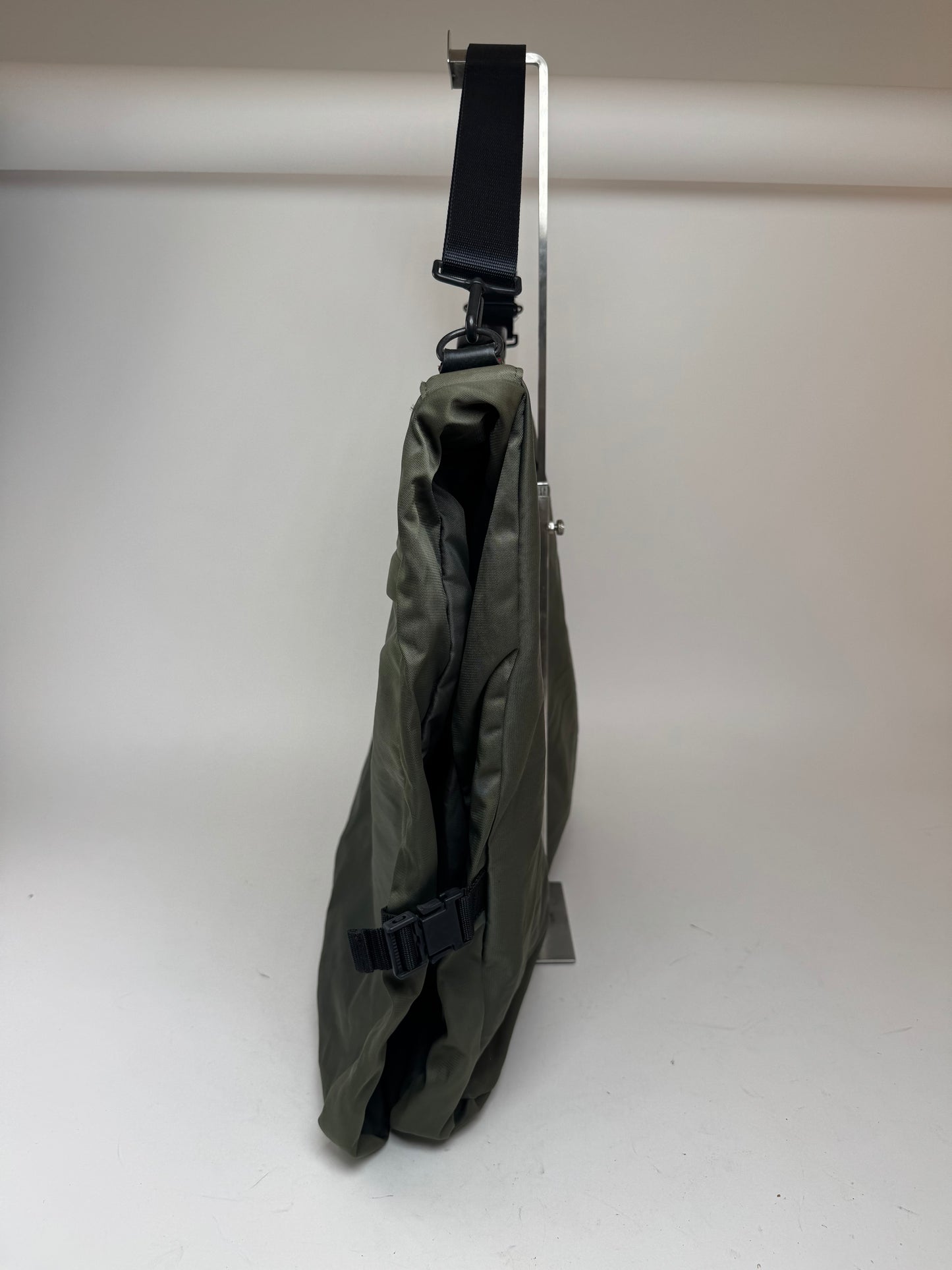 Vintage Issey Miyake Canvas Polyester Travel 2 Way Bag Grey