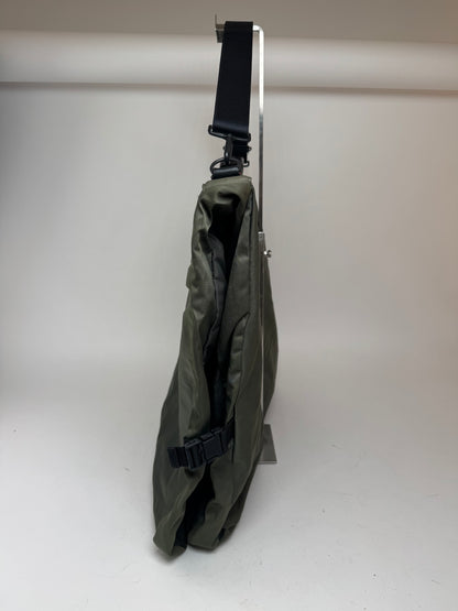 Vintage Issey Miyake Canvas Polyester Travel 2 Way Bag Grey