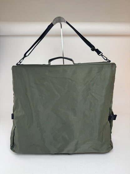 Vintage Issey Miyake Canvas Polyester Travel 2 Way Bag Grey