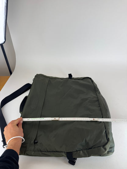 Vintage Issey Miyake Canvas Polyester Travel 2 Way Bag Grey