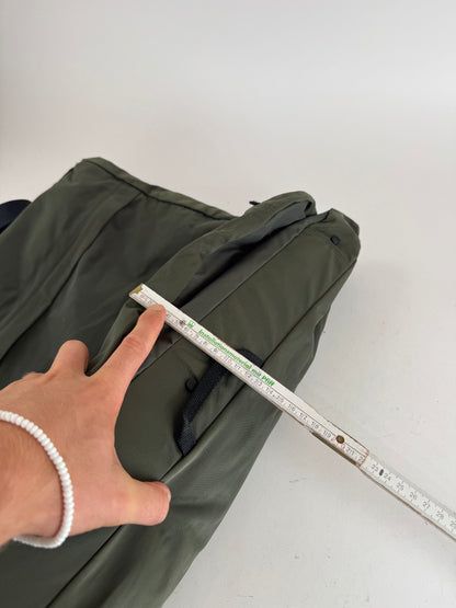 Vintage Issey Miyake Canvas Polyester Travel 2 Way Bag Grey