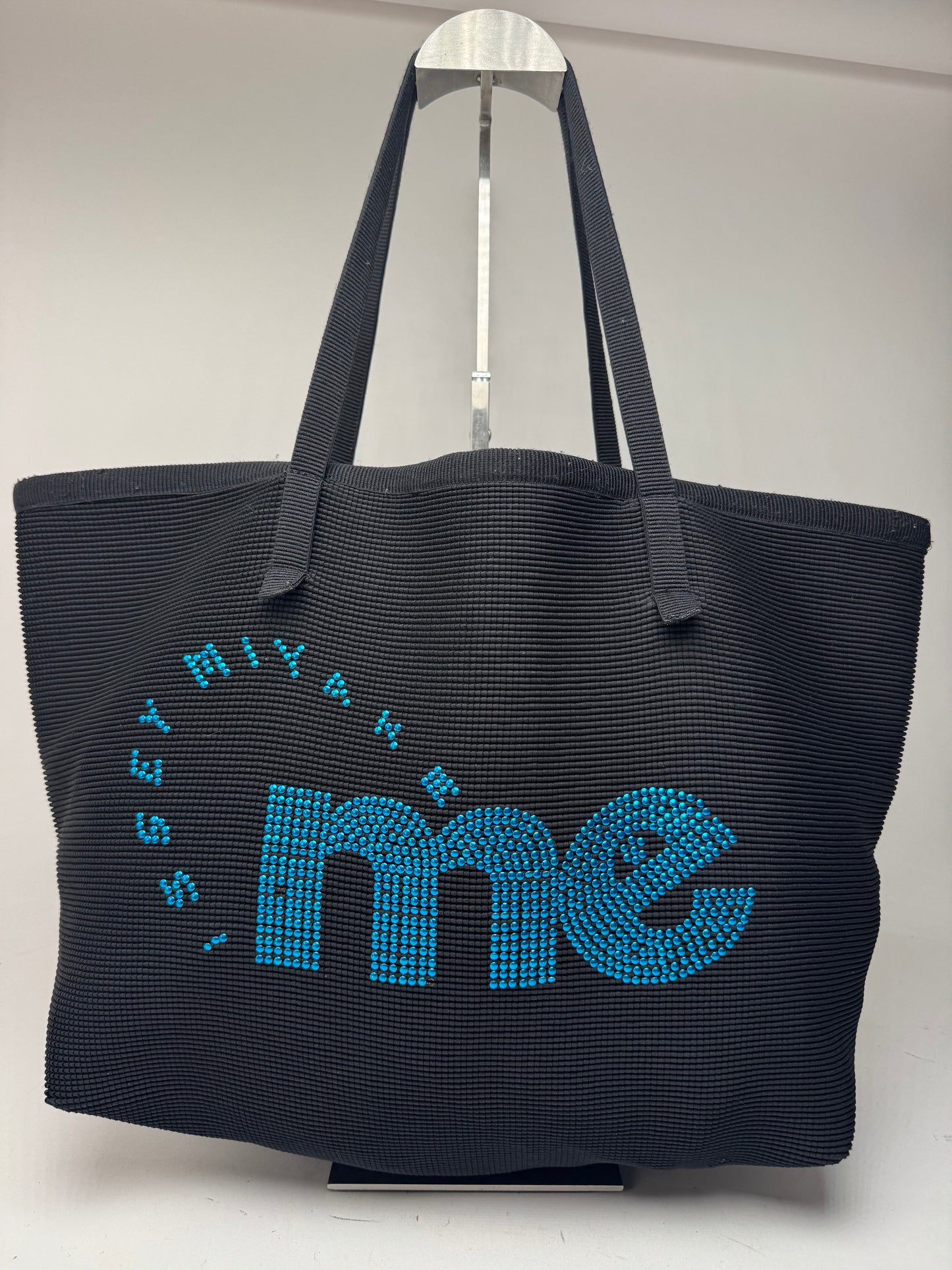 Sac fourre-tout vintage Issey Miyake noir