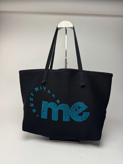 Sac fourre-tout vintage Issey Miyake noir