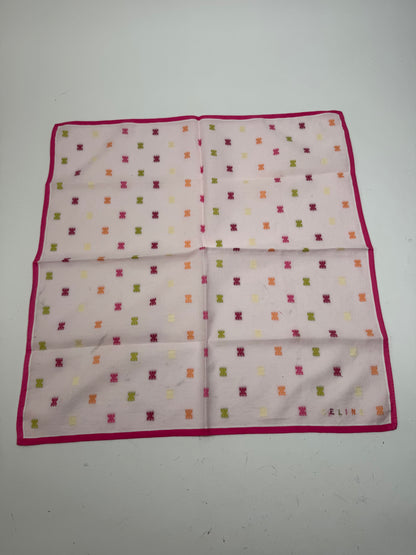 Vintage Celine Scarf Triomphe Pink