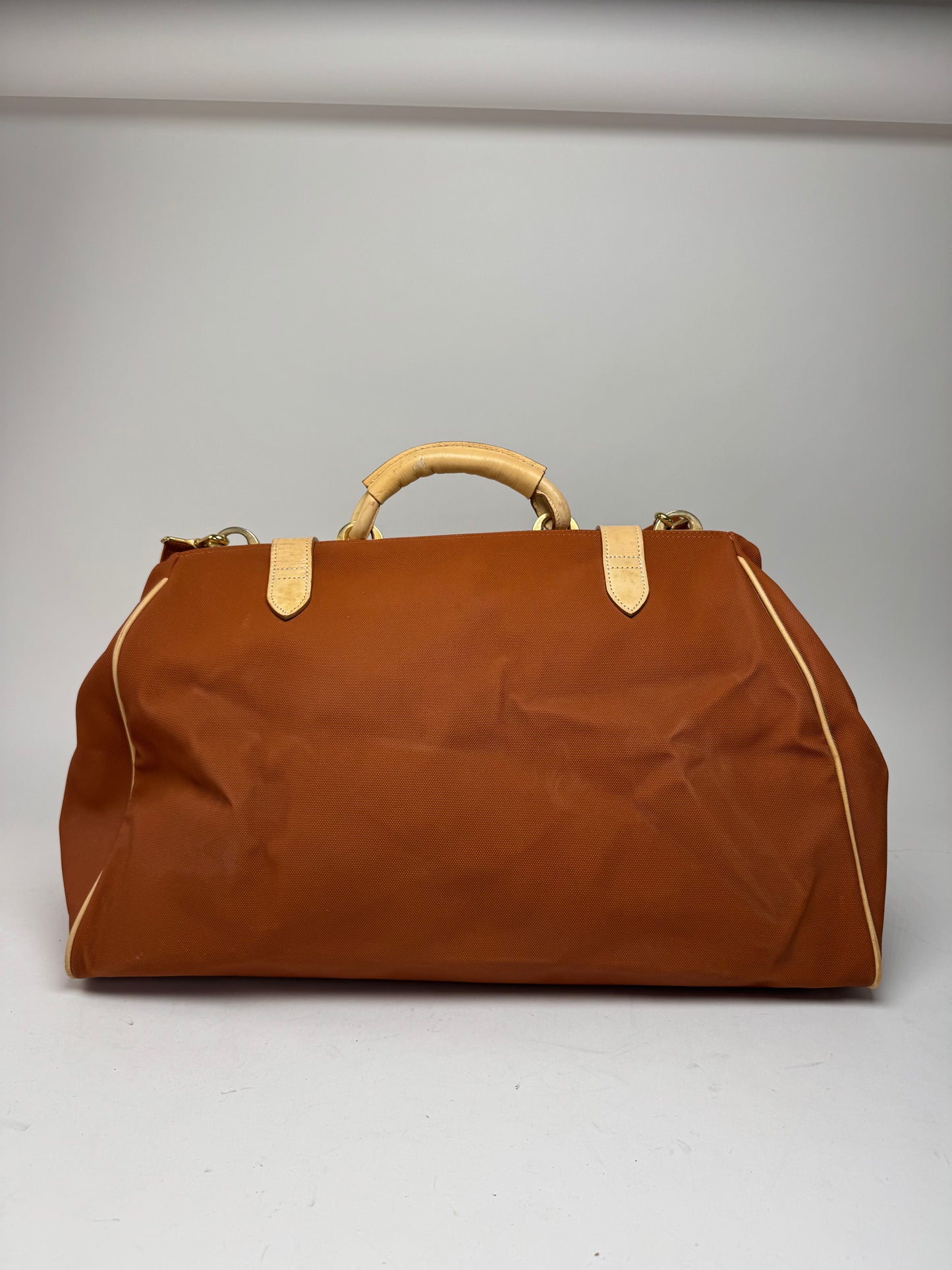 Vintage Dior Duffel bag beige Orange