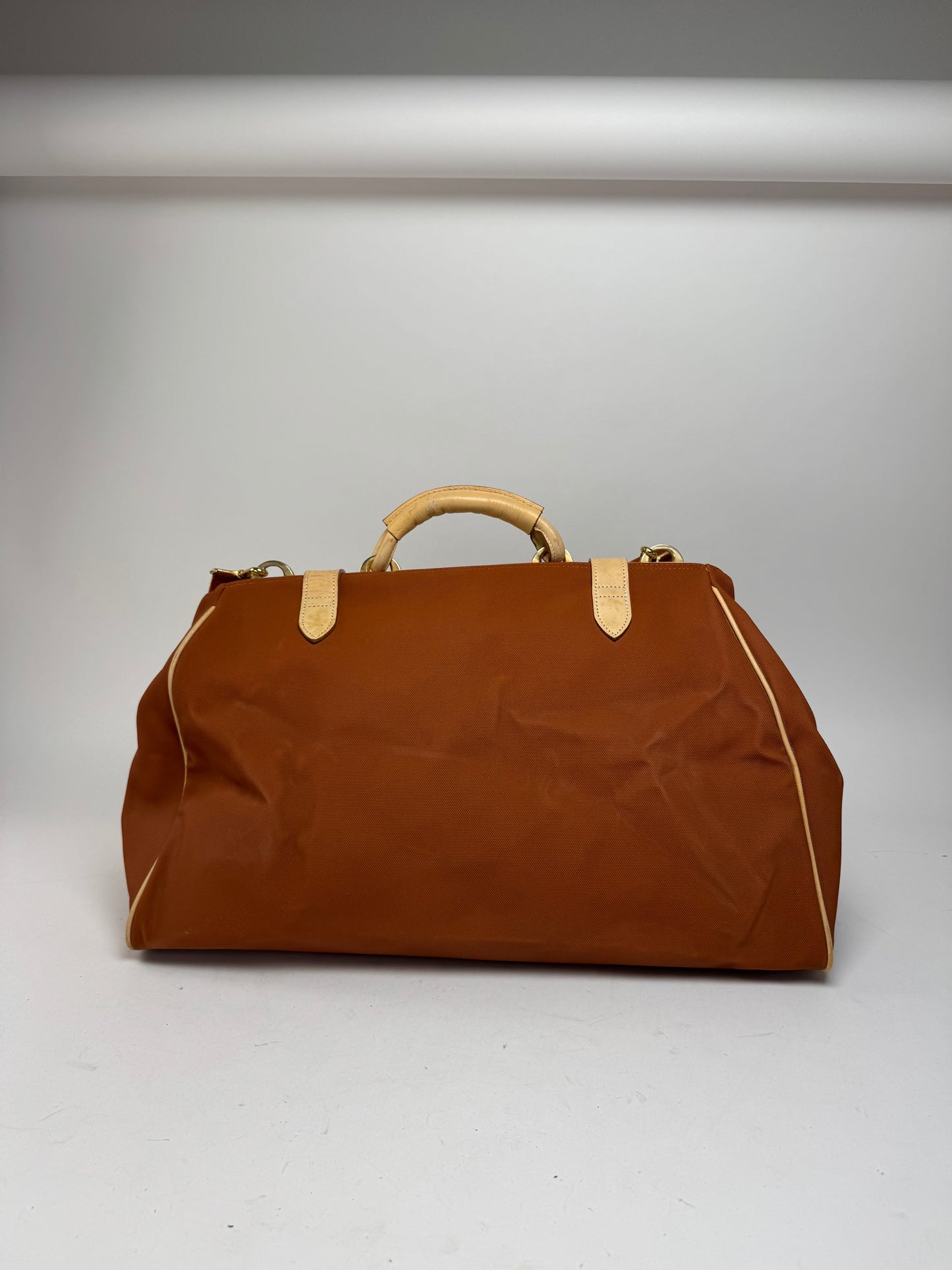 Vintage Dior Duffel bag beige Orange