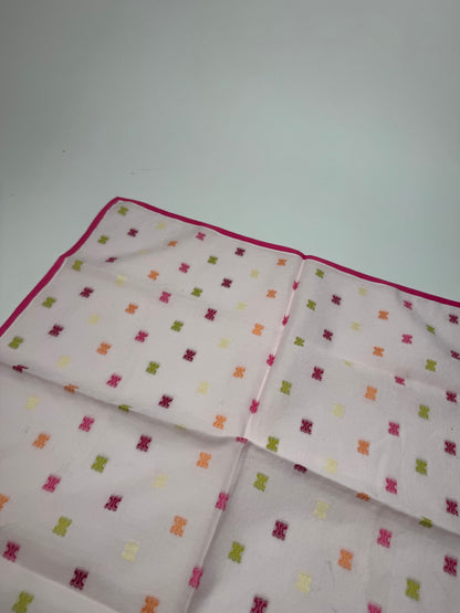 Vintage Celine Scarf Triomphe Pink