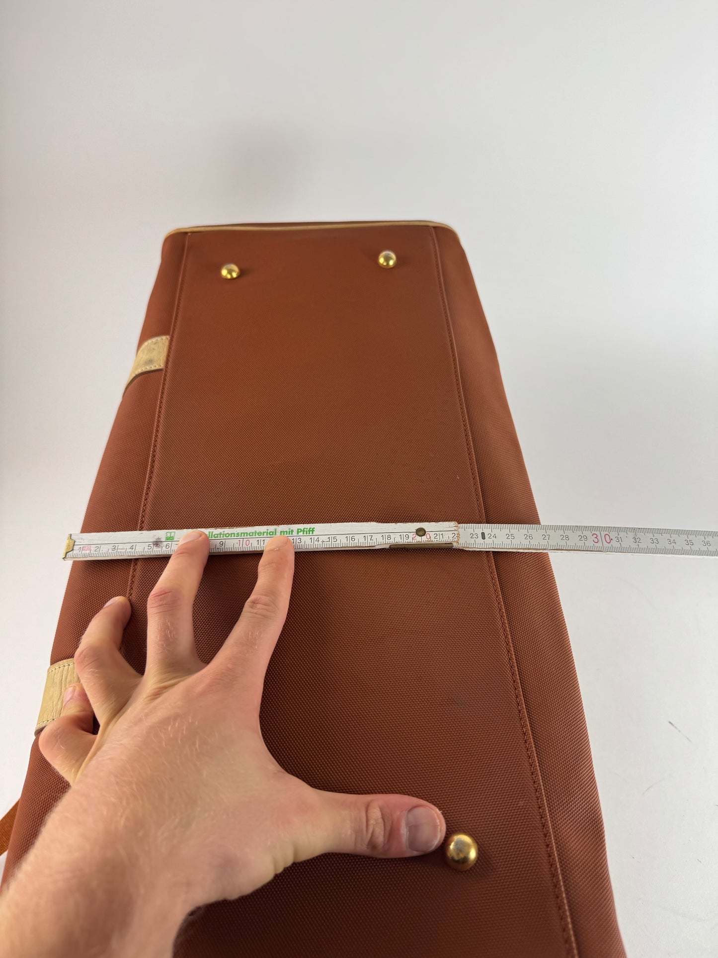 Vintage Dior Duffel bag beige Orange