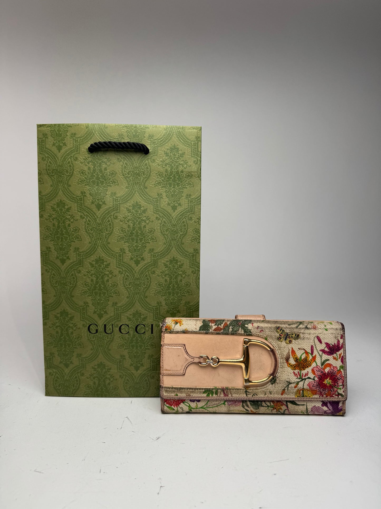 Vintage Gucci Floral Wallet
