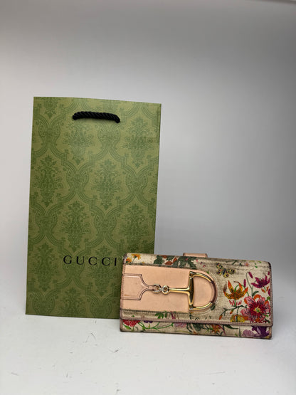Vintage Gucci Floral Wallet