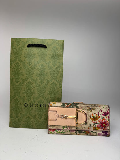 Vintage Gucci Floral Wallet
