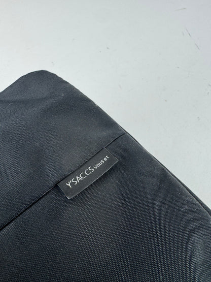 Vintage Yohji Yamamoto Y-Saccs Polyester Handbag Black