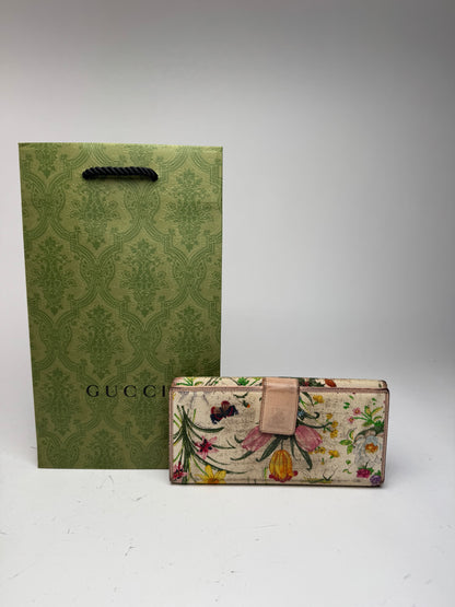 Vintage Gucci Floral Wallet