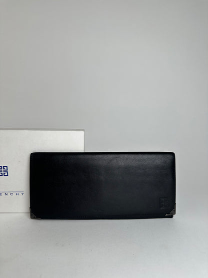 Vintage Givenchy Leather ID Holder Black