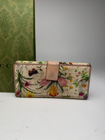 Vintage Gucci Floral Wallet