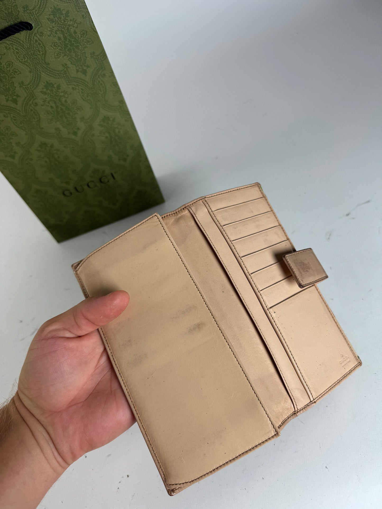 Vintage Gucci Floral Wallet