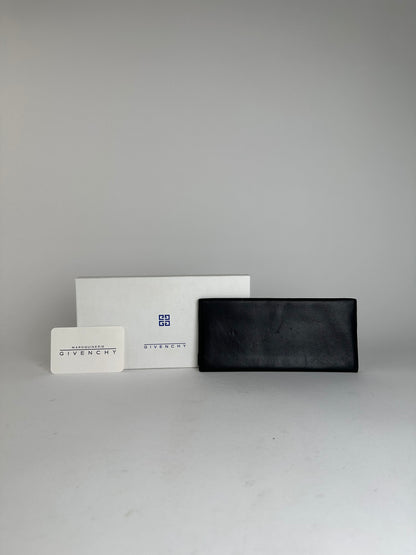 Vintage Givenchy Leather ID Holder Black