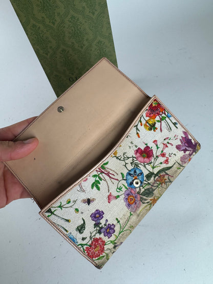 Vintage Gucci Floral Wallet
