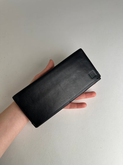 Vintage Givenchy Leather ID Holder Black