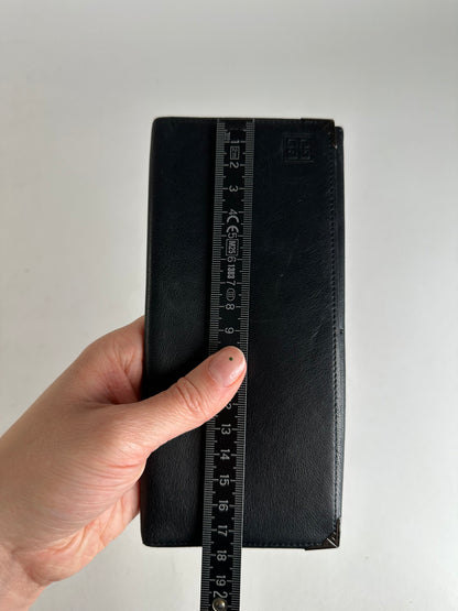 Vintage Givenchy Leather ID Holder Black