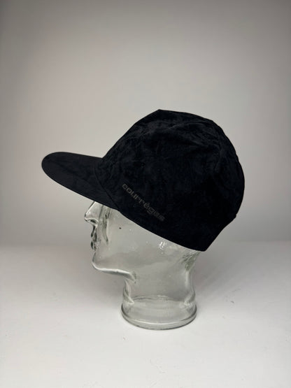 Vintage Courreges Velvet SnapBack Black
