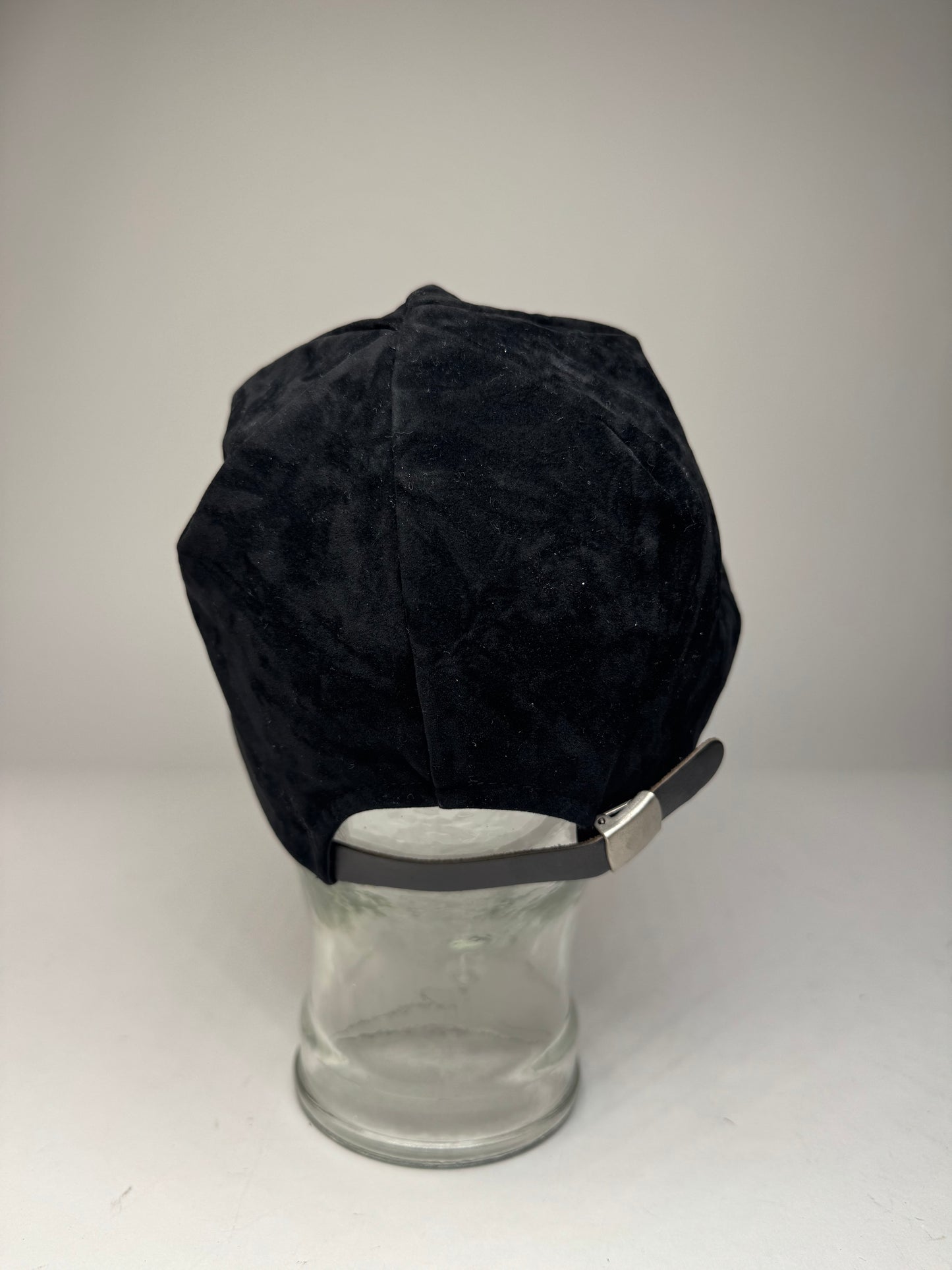 Vintage Courreges Velvet SnapBack Black
