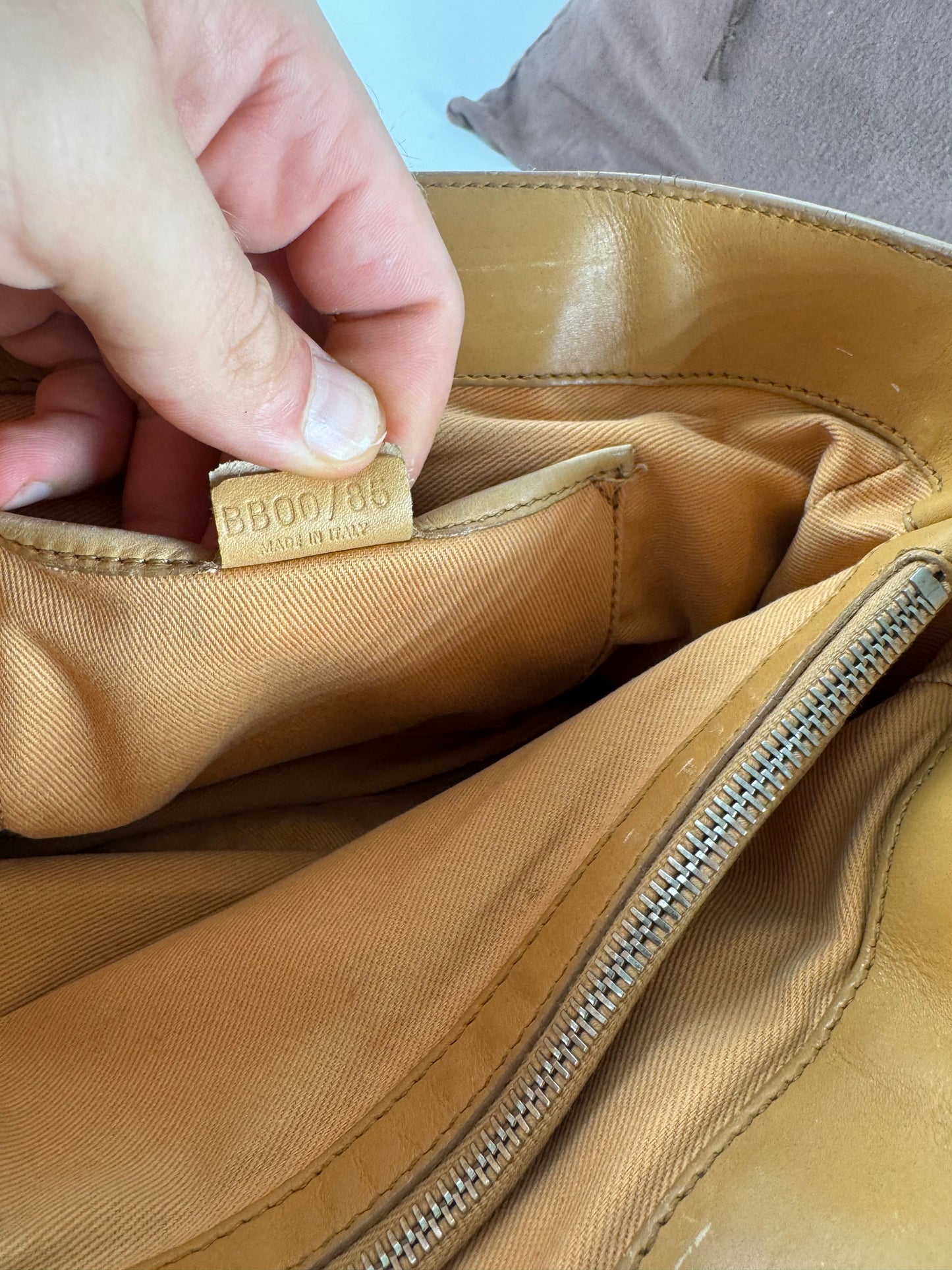 Vintage Celine Paris Boogie Bag Camel