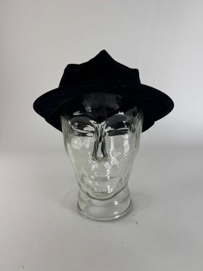 Vintage Courreges Velvet SnapBack Black