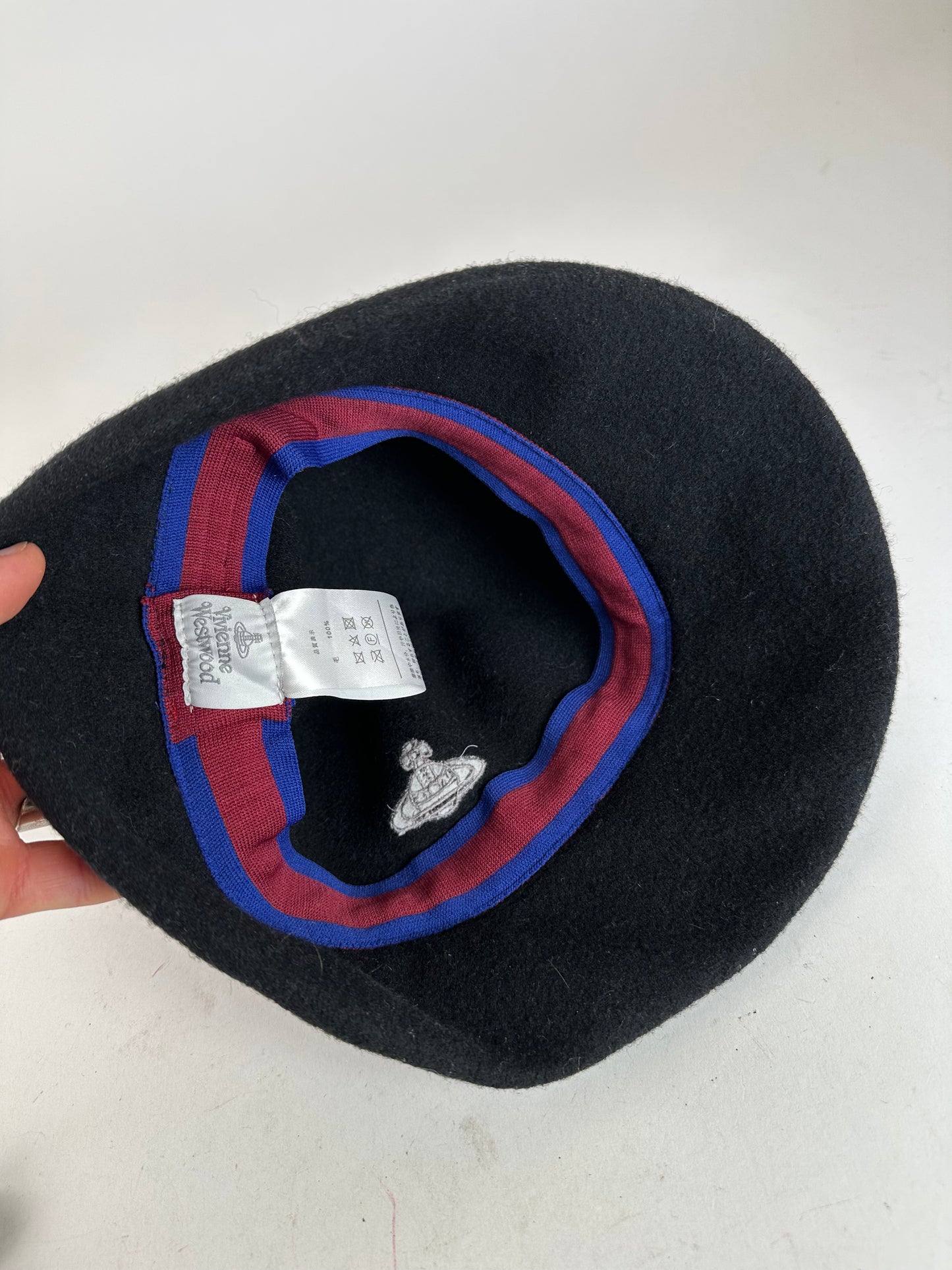Vintage Vivienne Westwood Wool Hat Black