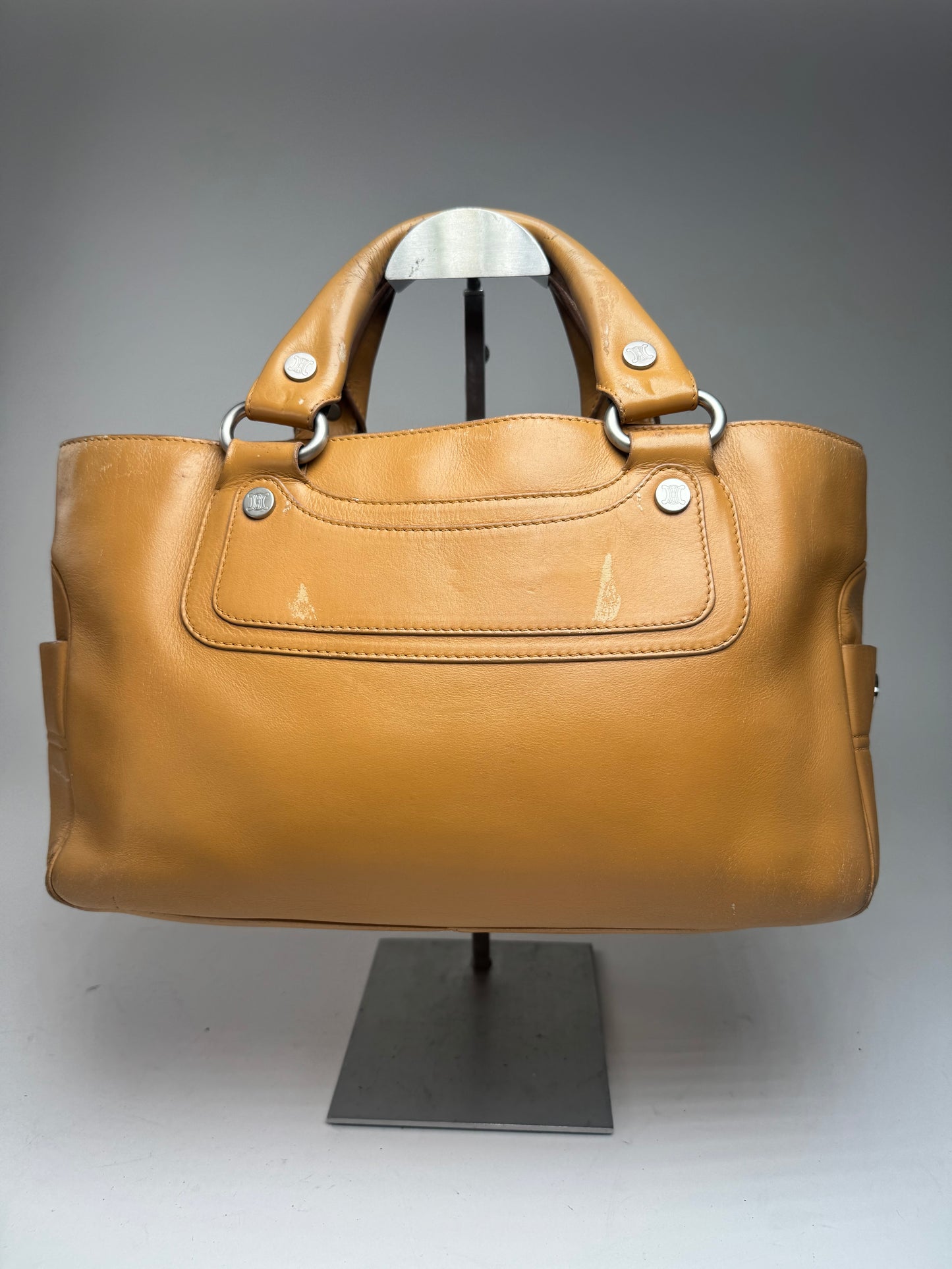 Vintage Celine Paris Boogie Bag Camel