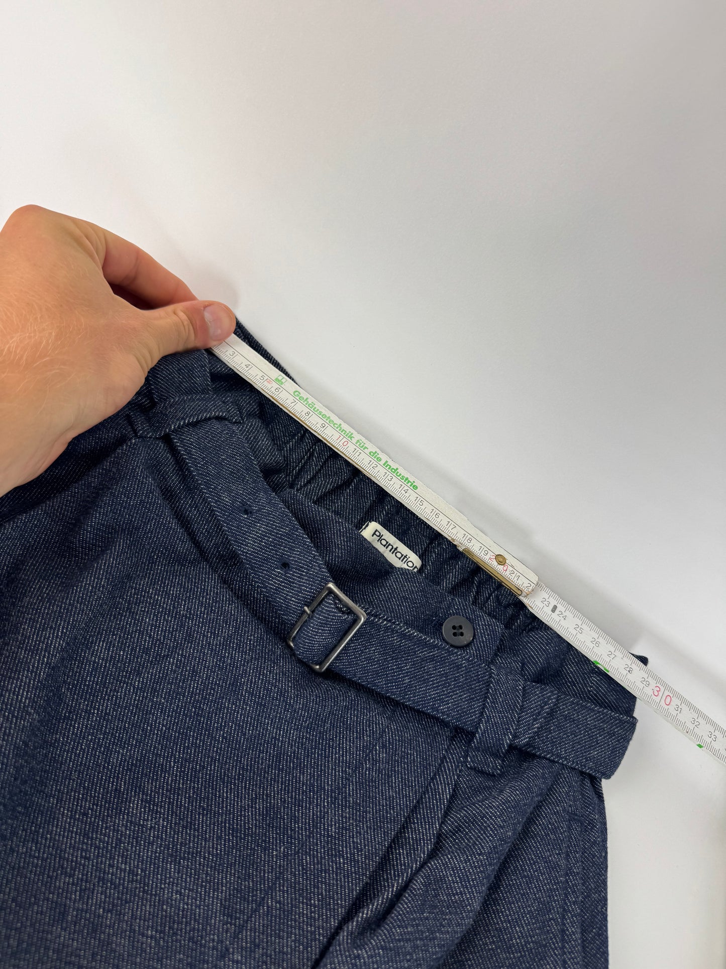 Vintage Issey Miyake Denim Skirt Navy M