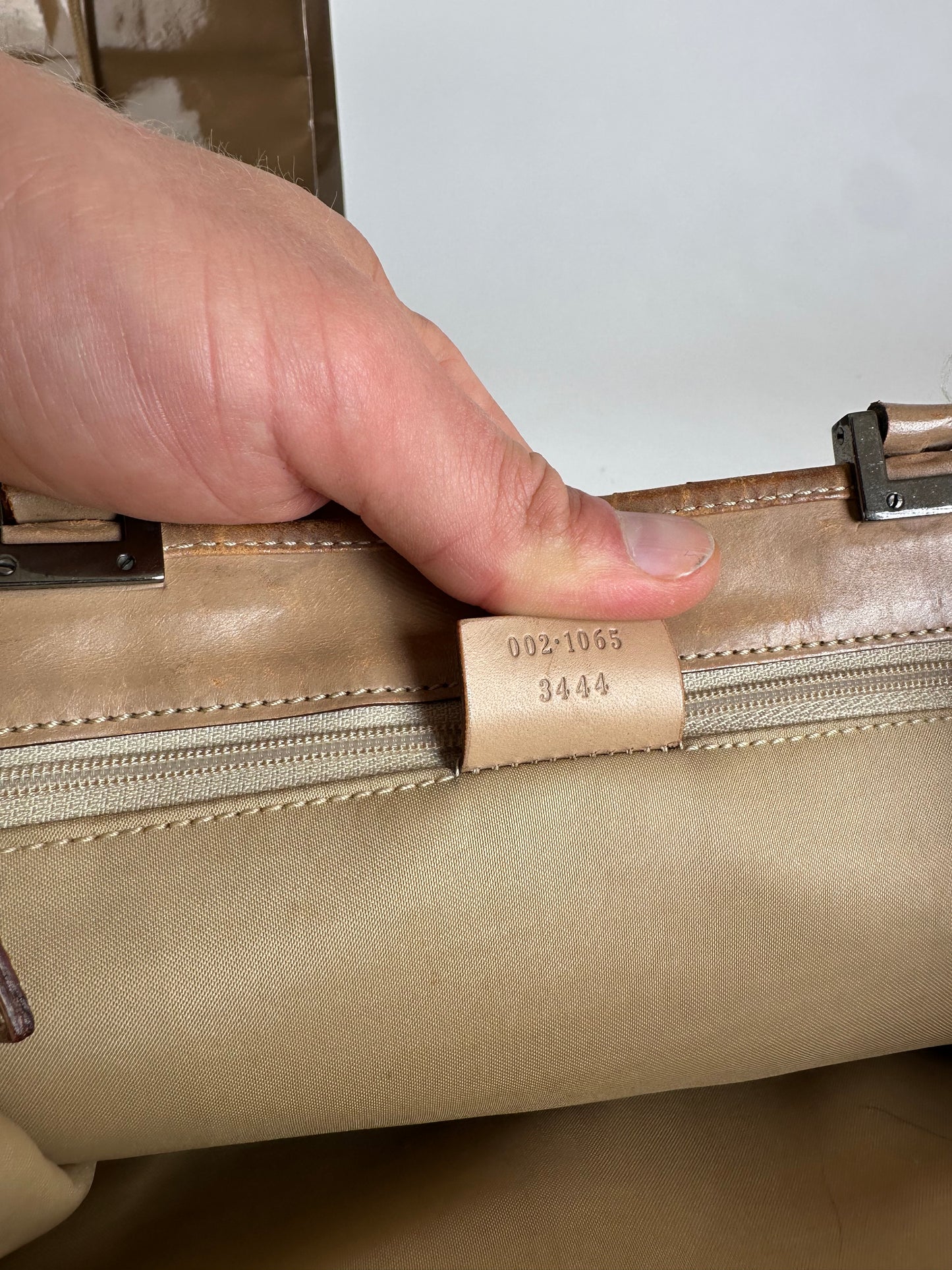 Vintage Gucci GG Canvas Handbag Pink