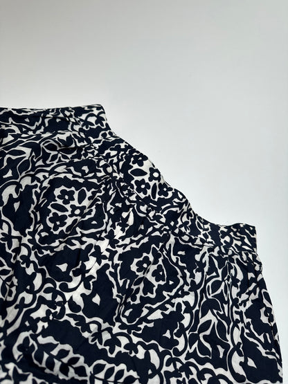 Vintage Dior Abstract Shorts Black White M