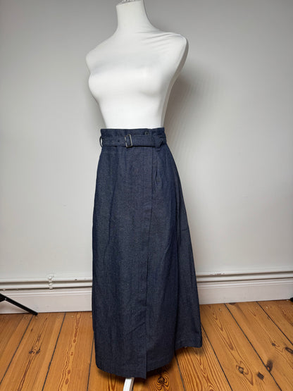 Vintage Issey Miyake Denim Skirt Navy M