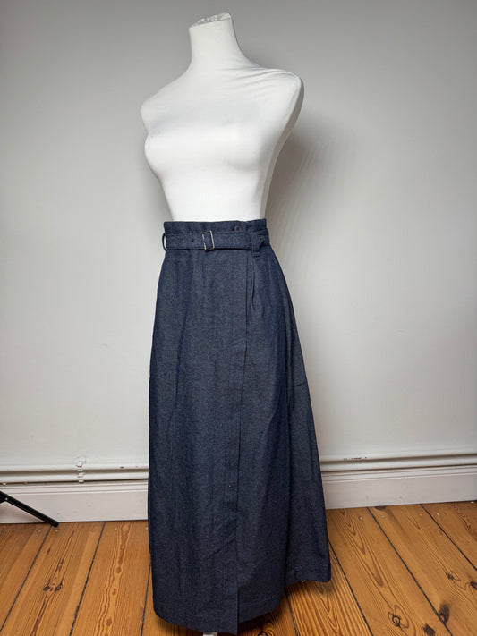 Vintage Issey Miyake Denim Skirt Navy M