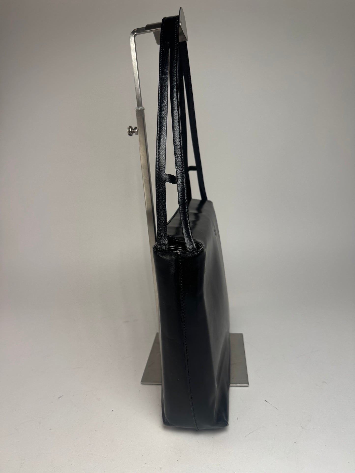 Vintage Givenchy Patent Leather 4G Bag black