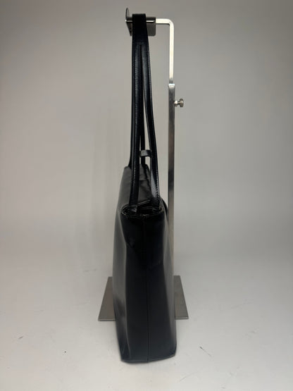 Vintage Givenchy Patent Leather 4G Bag black