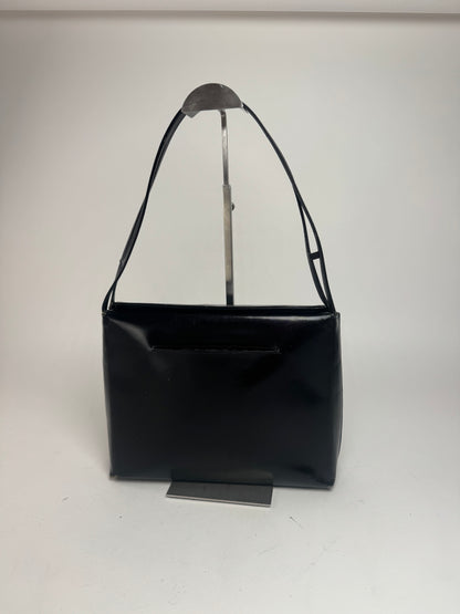 Vintage Givenchy Patent Leather 4G Bag black