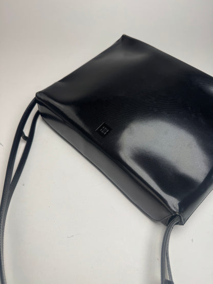 Vintage Givenchy Patent Leather 4G Bag black