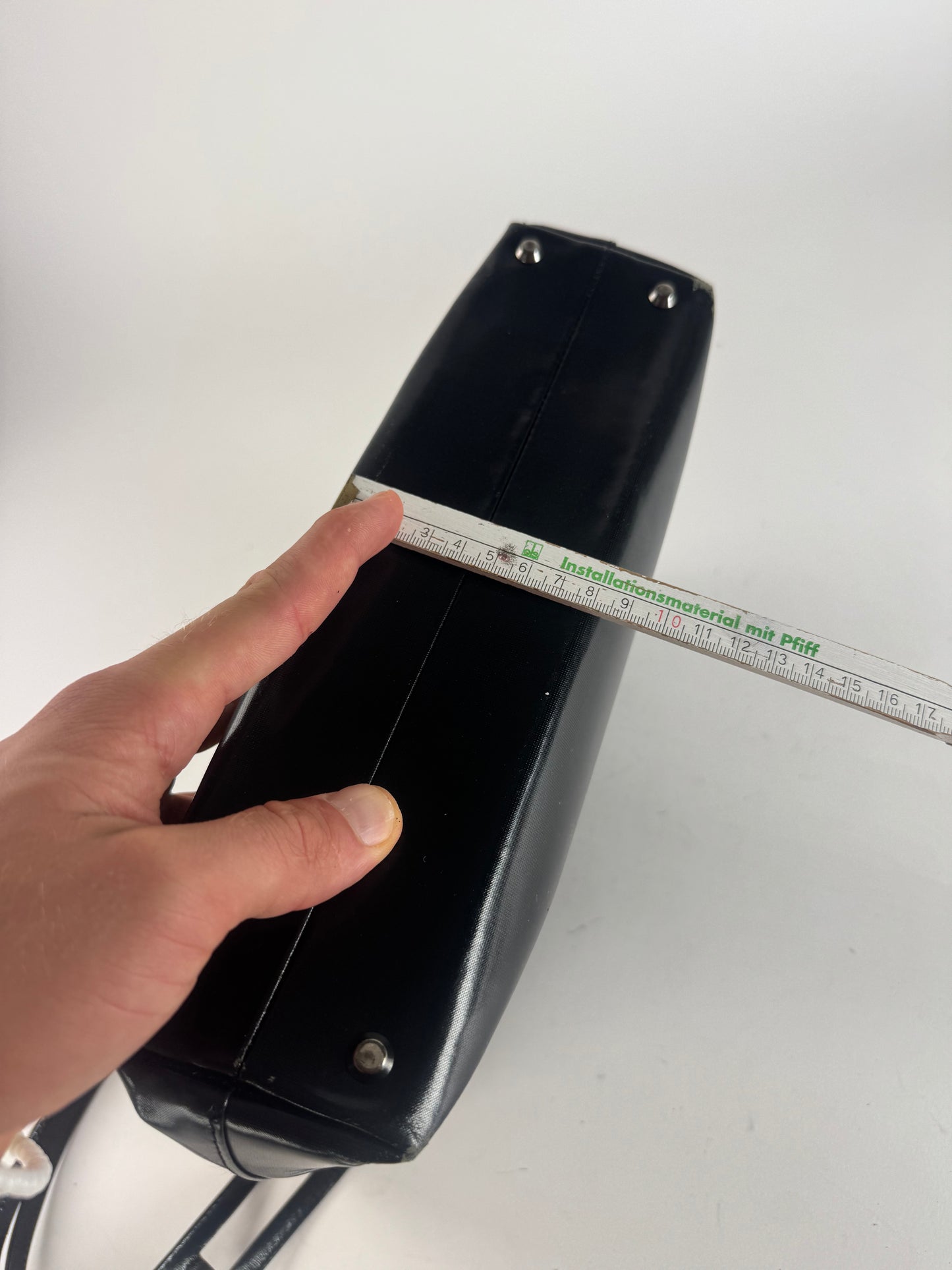 Vintage Givenchy Patent Leather 4G Bag black