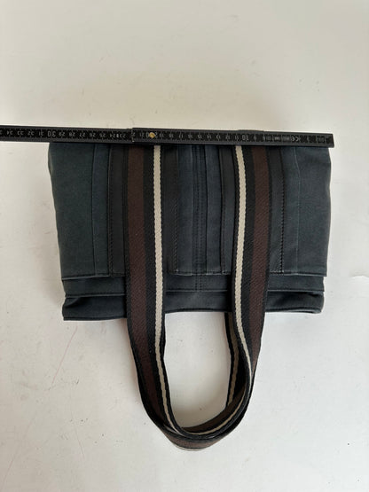 Vintage Hermès Canvas Tote Navy Blue