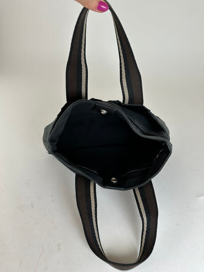 Vintage Hermès Canvas Tote Navy Blue
