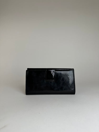 Vintage Vivienne Westwood Long Wallet Patent Leather Black